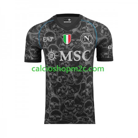 Napoli Halloween Maglia Prima 2023/2024 Manica Corta